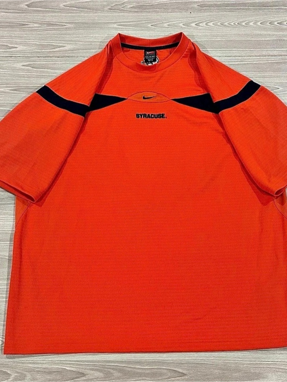 Nike Syracuse NCAA Long Sleeve Shirt Pullover Orange Men’s Size 2XL